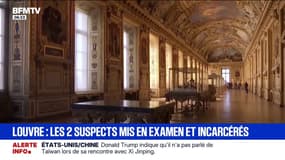 Cambriolage au Louvre: les deux suspects mis en examen et incarcérés