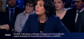 Questions d'éco: "Il est légitime que le ministre de l'Économie se soucie du travail tout comme la ministre du Travail se soucie de l'économie", Myriam El Khomri