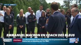 Président Magnien ! : Emmanuel Macron en coach des Bleus - 05/06