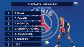 PSG : La (longue) liste des joueurs partis en fin de contrat depuis 2011
