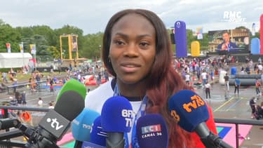 JO 2021 (judo) : "Ça remplit mon coeur d'émotions", Agbégnénou comblée par l'accueil au Trocadéro 