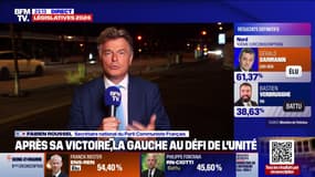 Résultats législatives 2024: "Nous voulons faire. Nous sommes prêts", affirme Fabien Roussel (PCF)