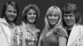 Abba en 1974, l'année où ils ont remporté l'Eurovision.
