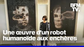  Pour la première fois, une œuvre d’art peinte par un robot humanoïde va être vendue aux enchères 