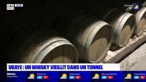 Ubaye: un whisky vieilli dans un tunnel de chemin de fer désaffecté