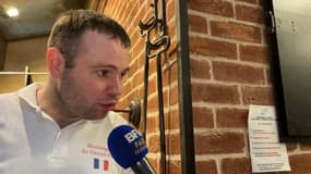 L'artisan Damien Dedun, qui a remporté le Grand prix de la meilleure baguette de Paris, au micro de BFM Paris