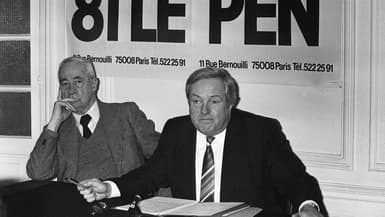 Jean-Marie Le Pen en 1981 