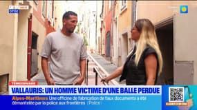 Témoignage BFM Nice Côte d'Azur : à Vallauris, un homme victime d'une balle perdue