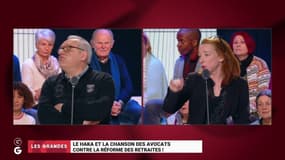 Haka des avocats - Marie-Anne Soubré à Johnny Blanc : "Arrête tes bêtises !"
