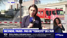 "On va être précautionneux": le feu est maitrisé dans le centre de tri parisien mais les riverains restent prudents