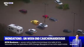 Inondations dans le sud: retour sur un week-end catastrophique