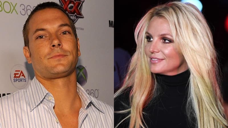 Kevin Federline (à gauche) et Britney Spears (à droite). 