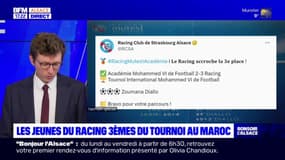 Les jeunes du Racing troisième d'un tournoi au Maroc