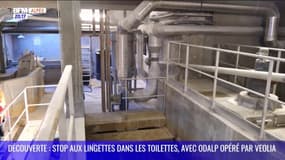 DECOUVERTE : Stop aux lingettes dans les toilettes, avec OdAlp opéré par Véolia