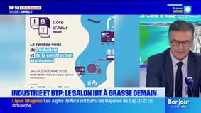 Industrie et BTP : le salon IBT ce jeudi à Grasse, Patrick Moulard est notre invité