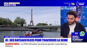 Paris: des bateaux-taxis pour traverser la Seine pendant les Jeux olympiques
