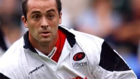 Thomas Castaignède sous le maillot des Saracens
