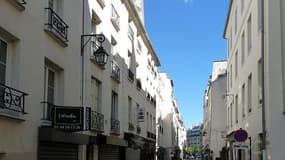 La rue du Vertbois, entre le Haut-Marais et Sentier