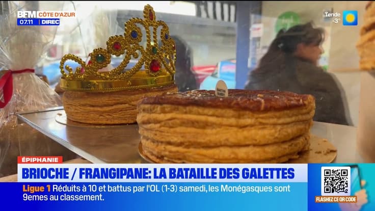 Epiphanie : brioche ou frangipane ? La bataille des galettes sur la Côte d'Azur