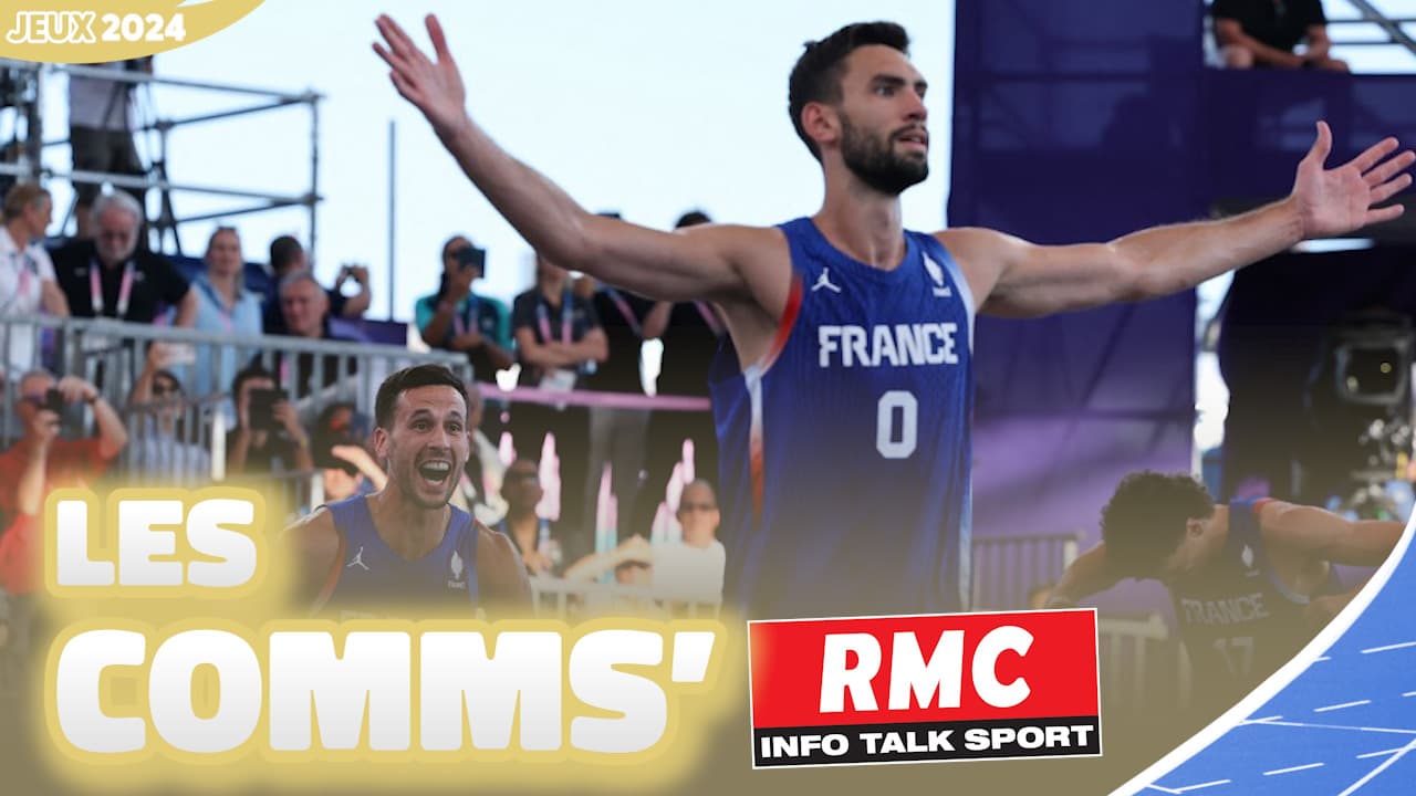 Comms Basket Riser JO 2024 / Basket 3x3 : Les comms' RMC de la qualif en finale des Bleus ...