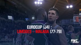 Résumé : Limoges - Malaga (77-78) – EuroCup