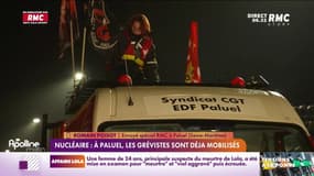 Nucléaire: à Paluel, les grévistes sont déjà mobilisés 