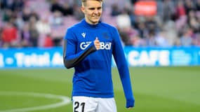 Martin Odegaard sous le maillot de la Real Sociedad