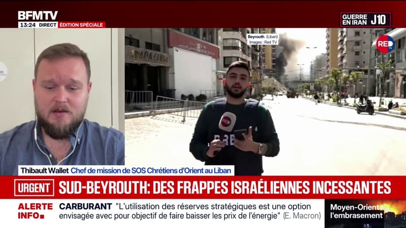 Guerre au Moyen-Orient: "Les Libanais retombent dans un cauchemar", déplore Thibault Wallet, chef de mission de SOS Chrétiens d'Orient