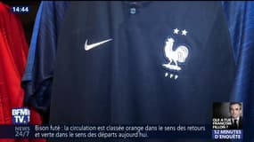 Il est enfin là ! Le maillot aux deux étoiles est arrivé au siège de la FFF à Paris