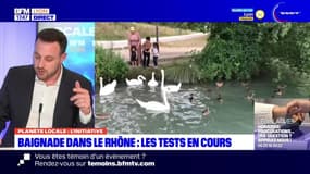 Planète Locale du lundi 17 juin - Baignade dans le Rhône : les tests en cours