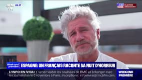  "On ne peut rien faire": le témoignage de ce Français, présent lors des inondations spectaculaires en Espagne