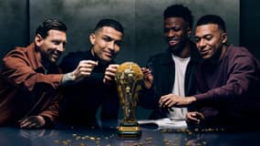 Lionel Messi, Cristiano Ronaldo, Vinicius et Kylian Mbappé réunis pour une publicité Lego, 2 avril 2026