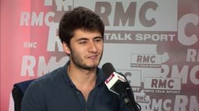 "Je ne l’ai pas vu pleurer parce que j’étais au match et en même temps heureusement", témoigne le fils de Bixente Lizarazu sur RMC