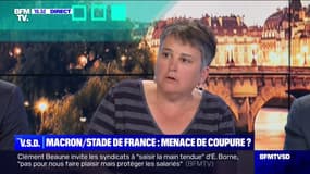 Rassemblement syndical interdit au Stade de France: "Tout nous est interdit, ça fait monter la colère" déplore Céline Verzeletti (CGT)