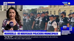 Marseille: 85 nouveaux policiers municipaux