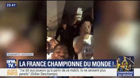 Coupe du monde : Les Bleus tout en chanson dans le bus du retour