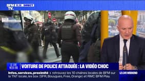 Voiture de police attaquée à Paris: "Notre ligne c'est la République, toute la République, rien que la République" déclare Antoine Armand, député "Renaissance"