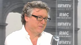 Michel Onfray sur le plateau de BFMTV le 12 juin 2015