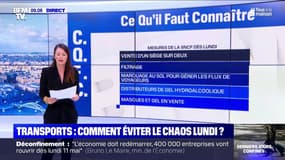 Heures de pointe, port du masque, attestation: à quoi s'attendre dans les transports lundi? 