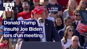 "Stupide fils de...": Donald Trump insulte Joe Biden lors d'un meeting dans l'Ohio