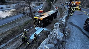 Accident de bus à Levens