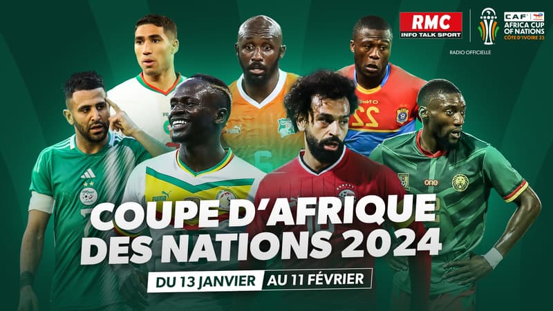 RMC Radio officielle de la Coupe d'Afrique des Nations 2024