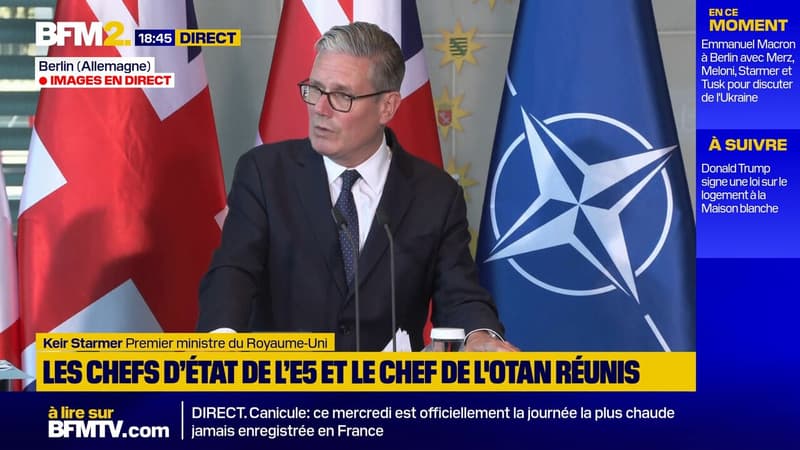 "Je suis fier du travail accompli": Keir Starmer satisfait des relations avec les alliés européens