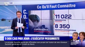 5000 cas par jour d'ici le 15 décembre: le gouvernement pessimiste