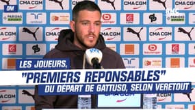 OM : les joueurs, "premiers responsables" du départ de Gattuso, selon Veretout