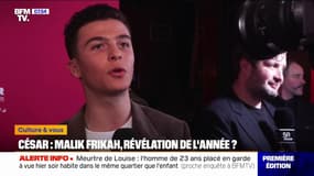 Malik Frkiah, révélation de "L'Amour ouf", était ce lundi au dîner des nommés aux César