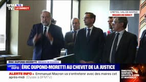 Éric Dupond-Moretti sur les émeutes: "Si vous balancez des trucs sur Snapchat, le compte, on va le péter, vous serez retrouvé et sanctionné" 