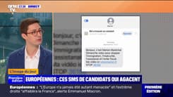 Européennes: les SMS envoyés par les candidats agacent certains électeurs