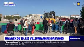 Villeurbanne: les habitants agacés par les travaux d'extension du T6