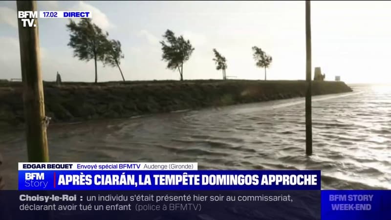 Tempête Domingos: la majorité des plages de Gironde inaccessibles jusqu'à lundi